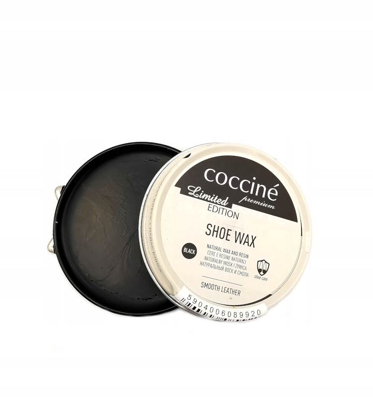 

Coccine Shoe Wax Czarna Pasta Wosk Do Butów 40ml