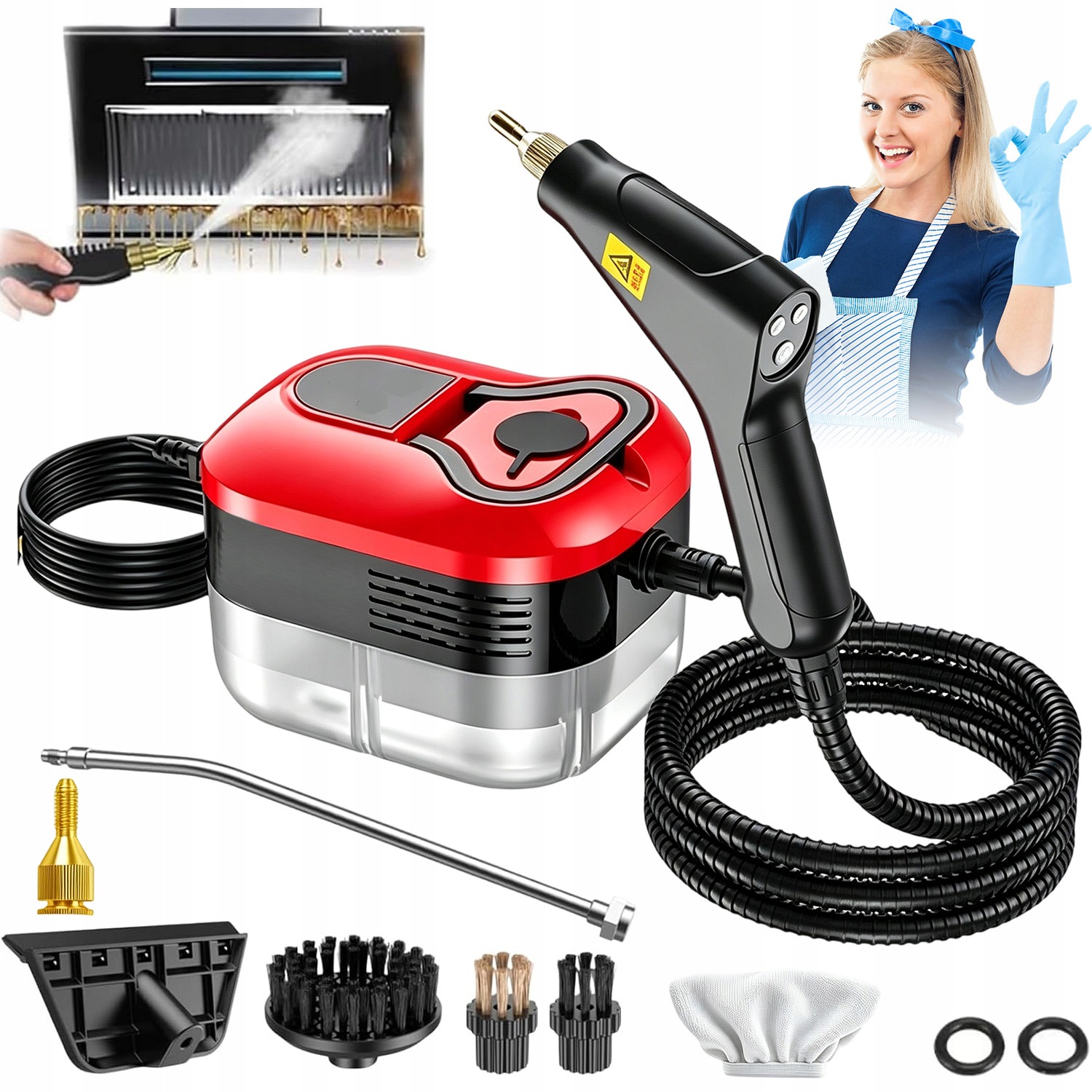 Parní Čistič, Multifunkční Čistič 2500 W Pro Mnoho Povrchů V Domácnosti