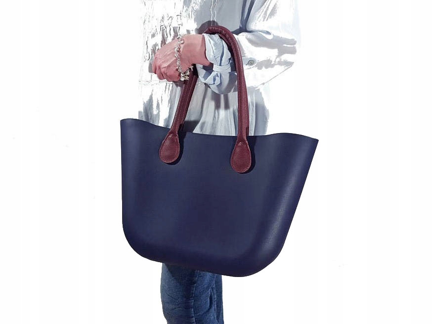 

O Torba Gumowa Torebka Jelly Shopper Bag Hobo Tgs