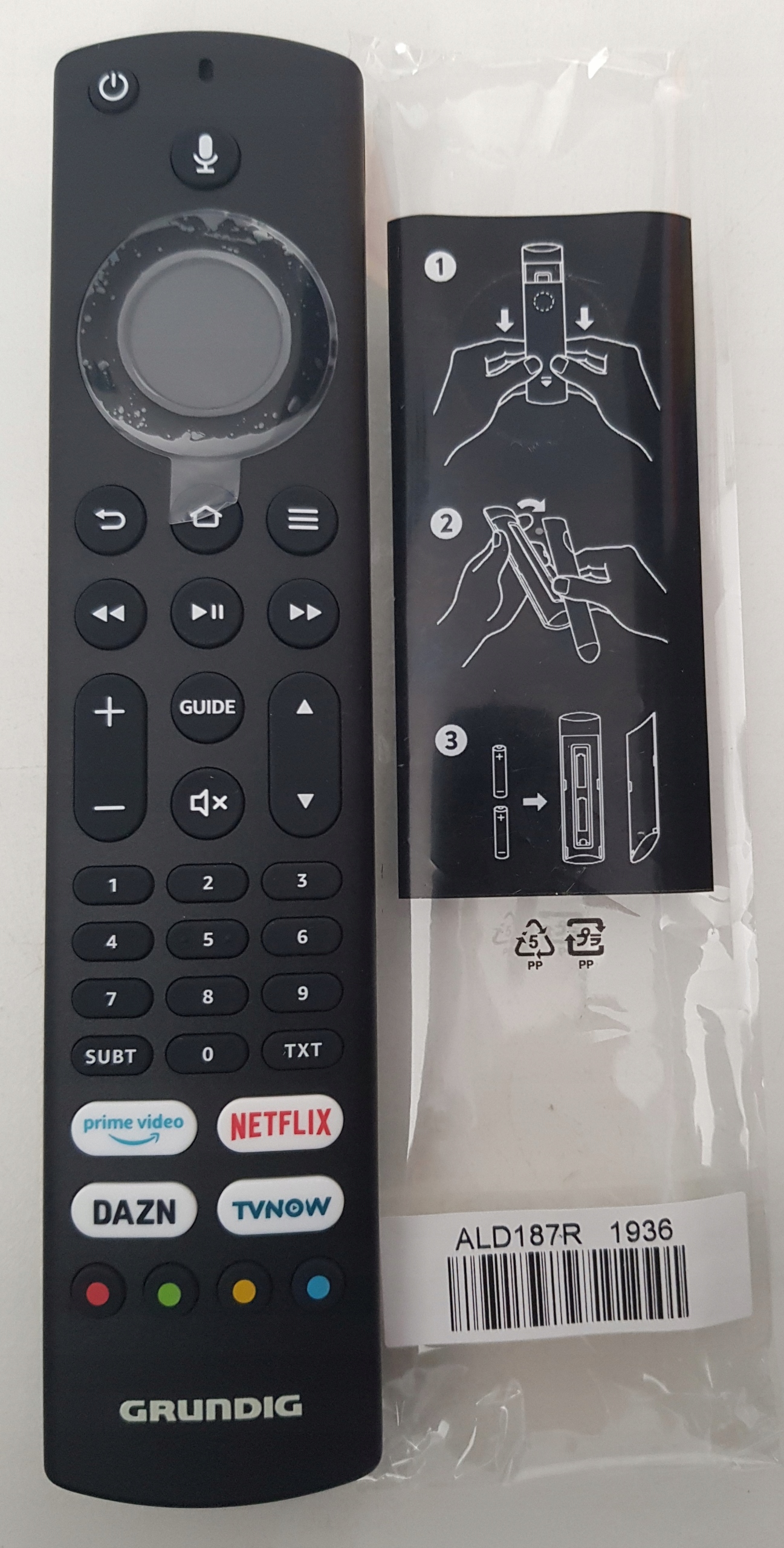 Pilot Grundig ALD187R Netflix !