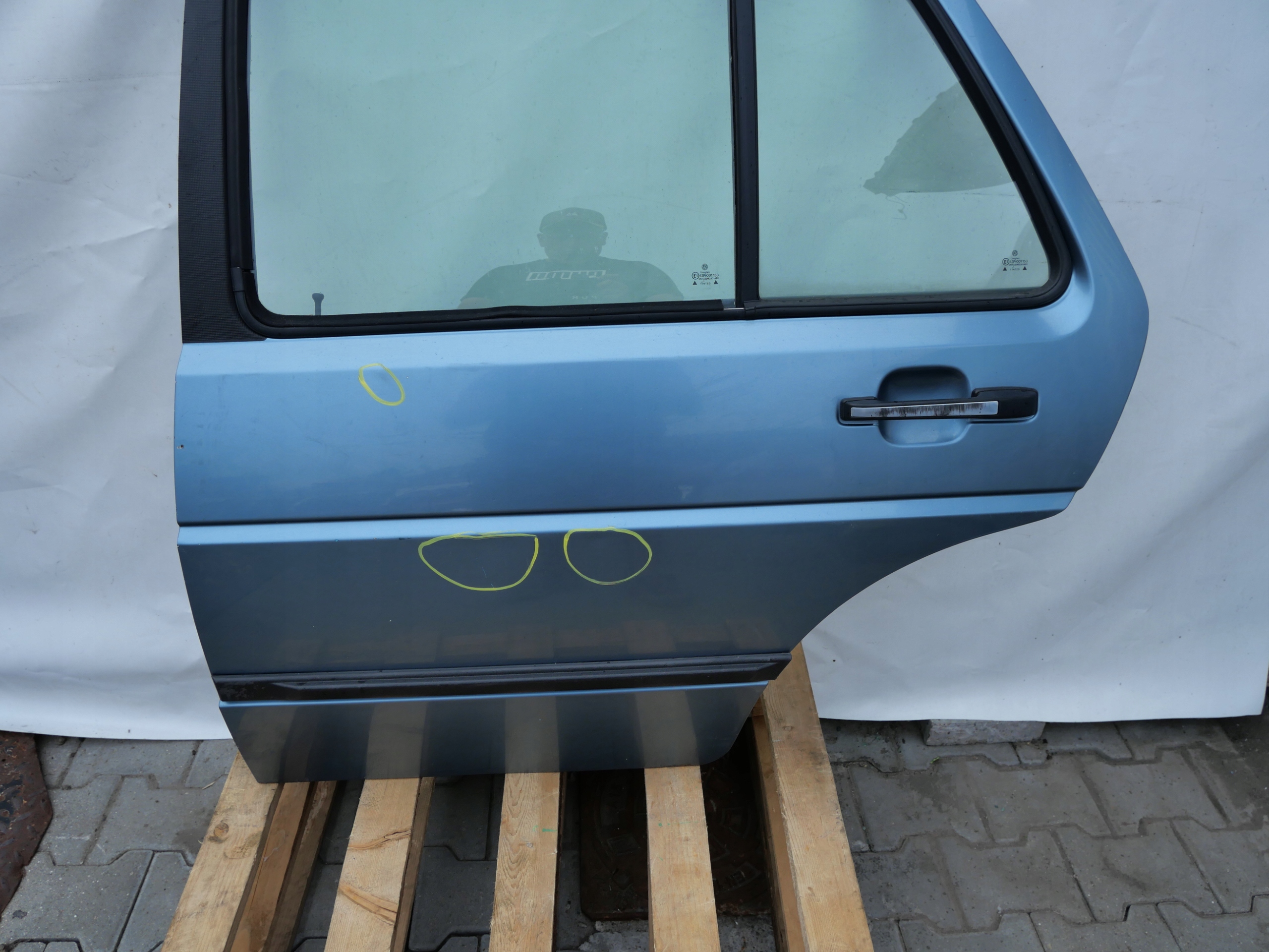 VW JETTA door rear part left