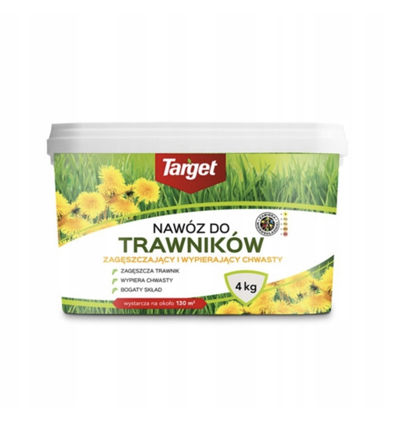 

Nawóz do trawników zagęszcza i wypiera chwasty 4kg