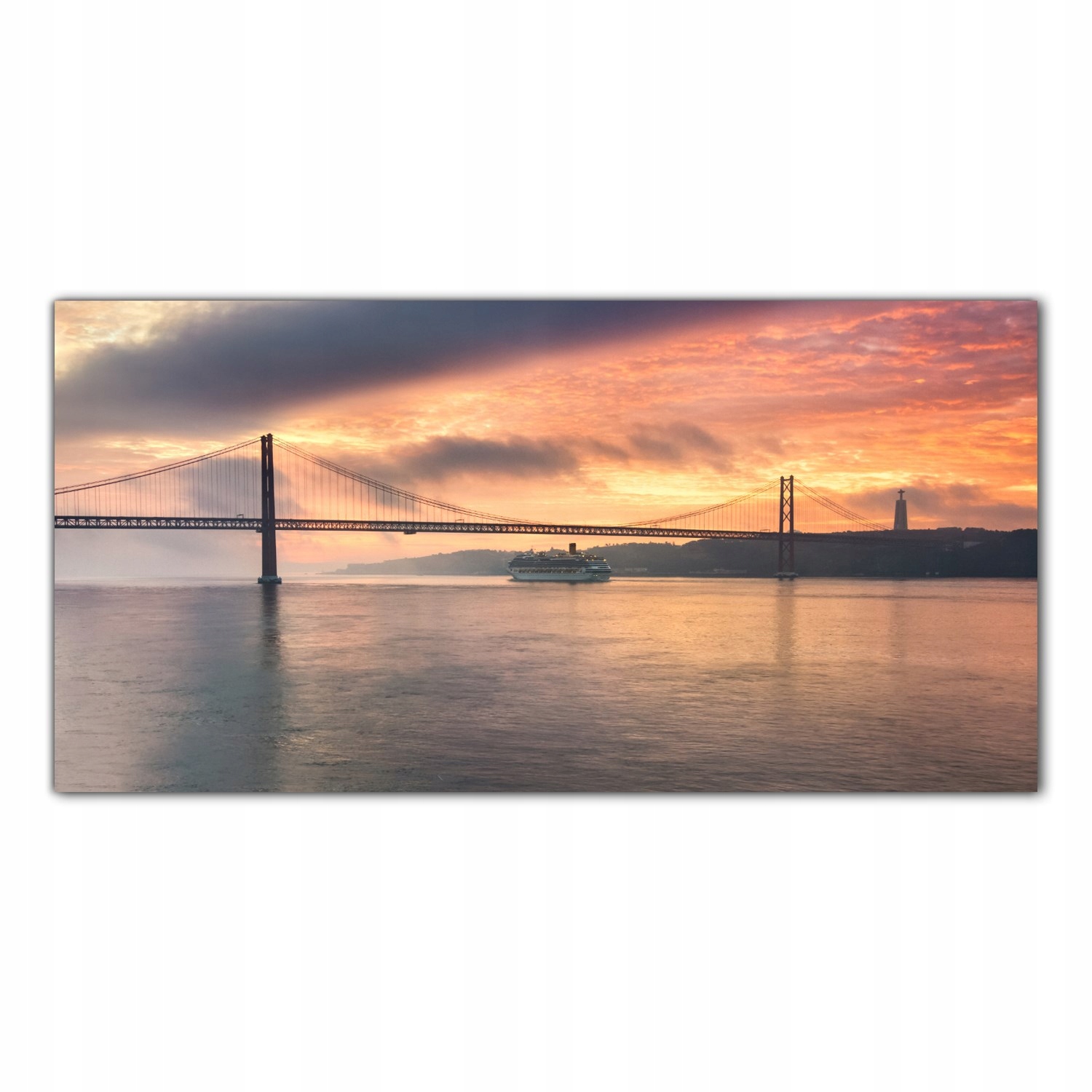 Most Východ slunce 120x60 Panel nad kuchyňskou deskou