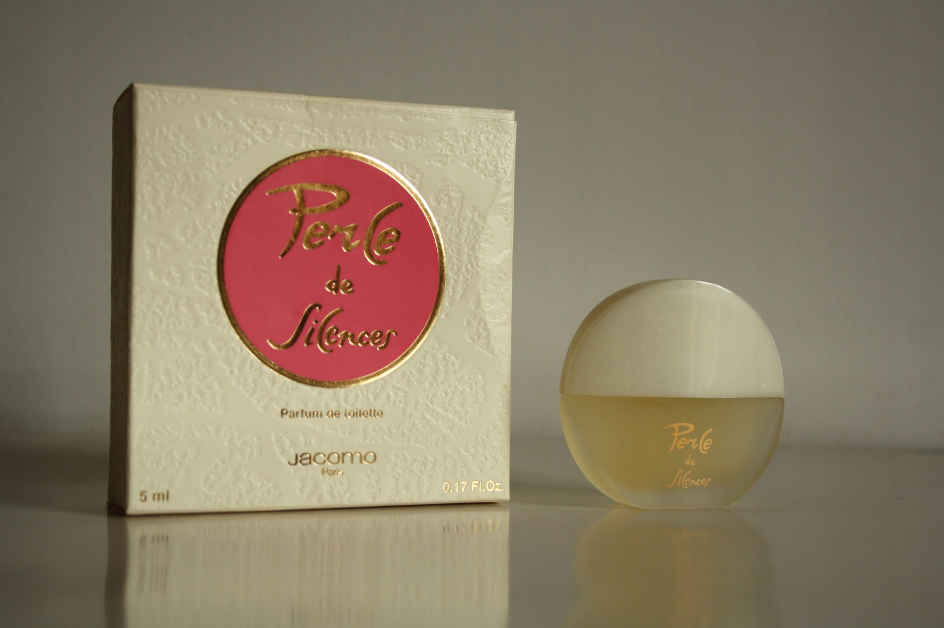 PERFUMY KOLEKCJONERSKA MINIATURA JACOMO PERLE DE SILENCES EDT (5 ML)