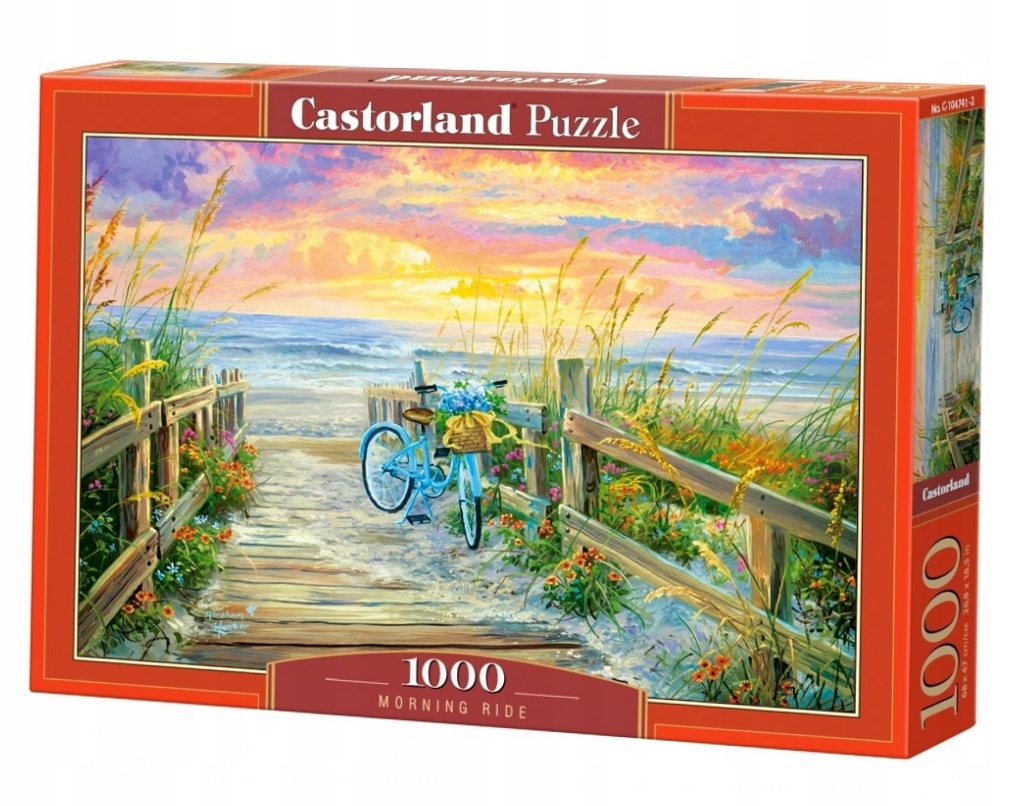 Puzzle 1000 Poranna przejażdżka Castor
