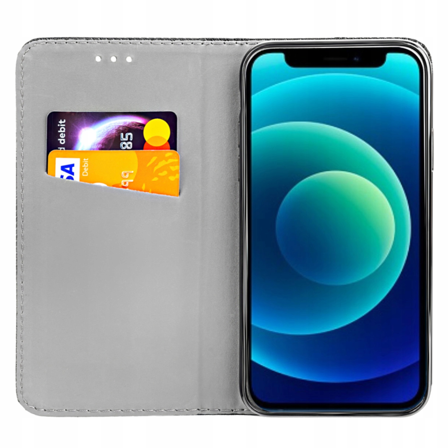 

Etui z Klapką do Iphone 13 Mini magnetyczne case