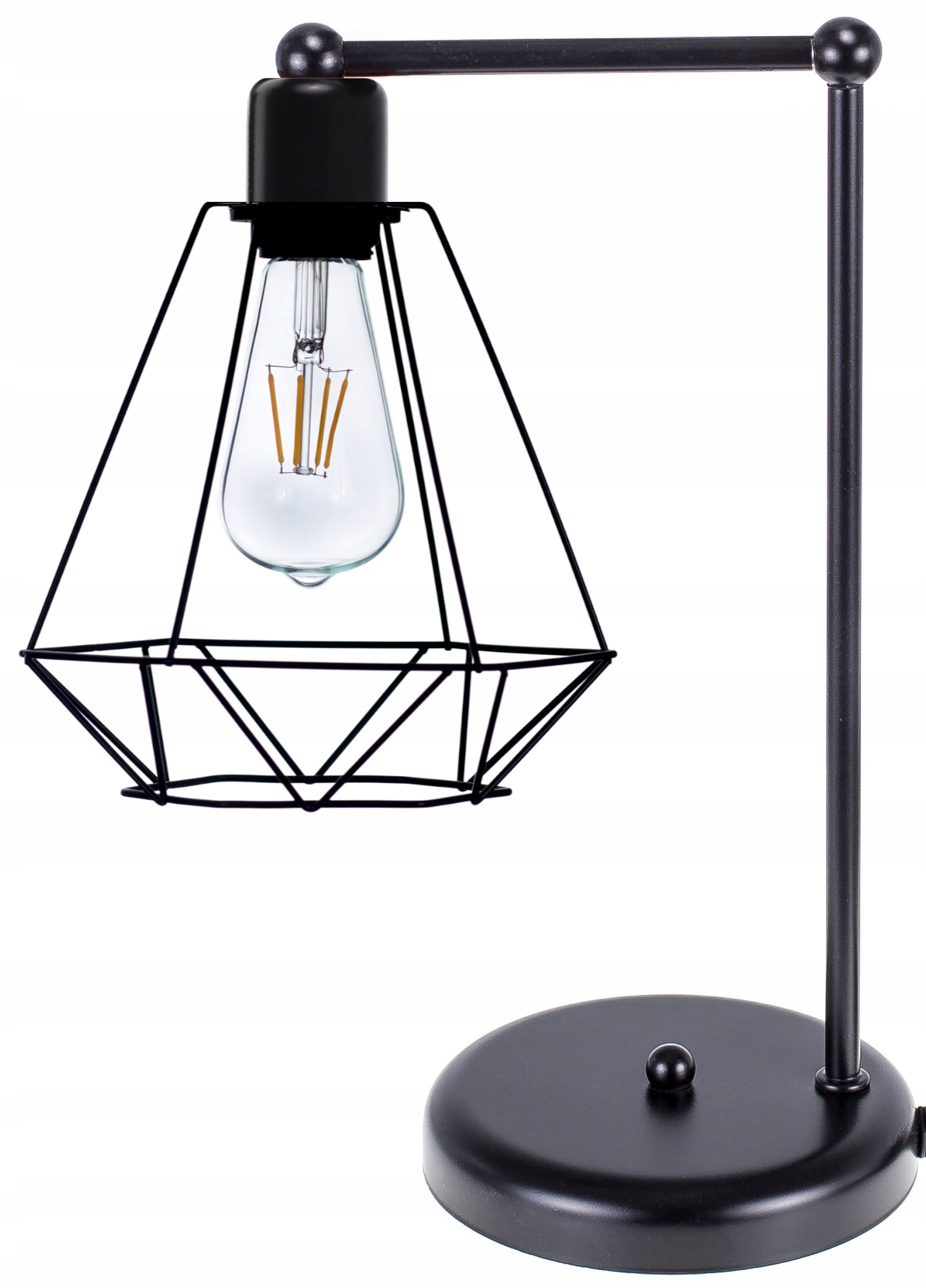 

Lampka Biurkowa Nocna Brylant Loft Drut