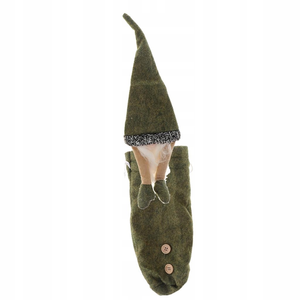 Świąteczny sweter z przykrywką na butelkę