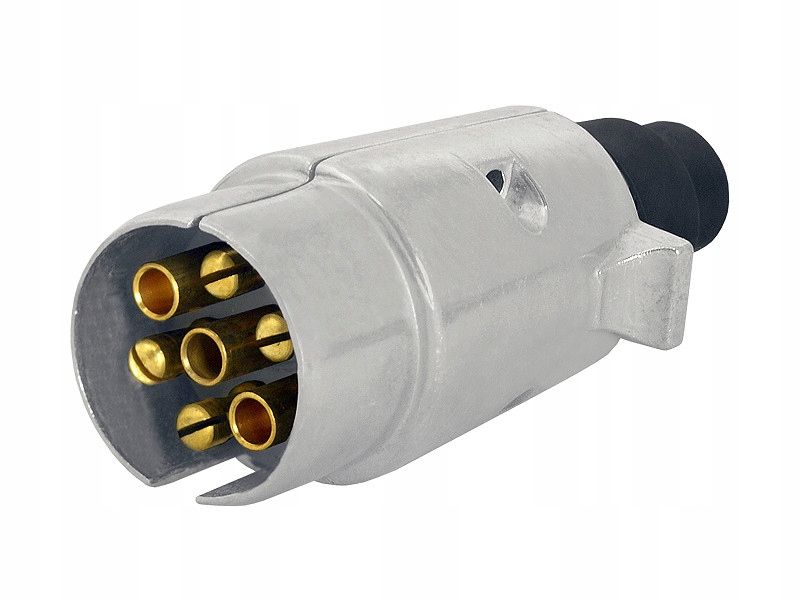Wtyczka przyczepy 7-pin LXS19 12/24V 12/24V ALUMINIOWA