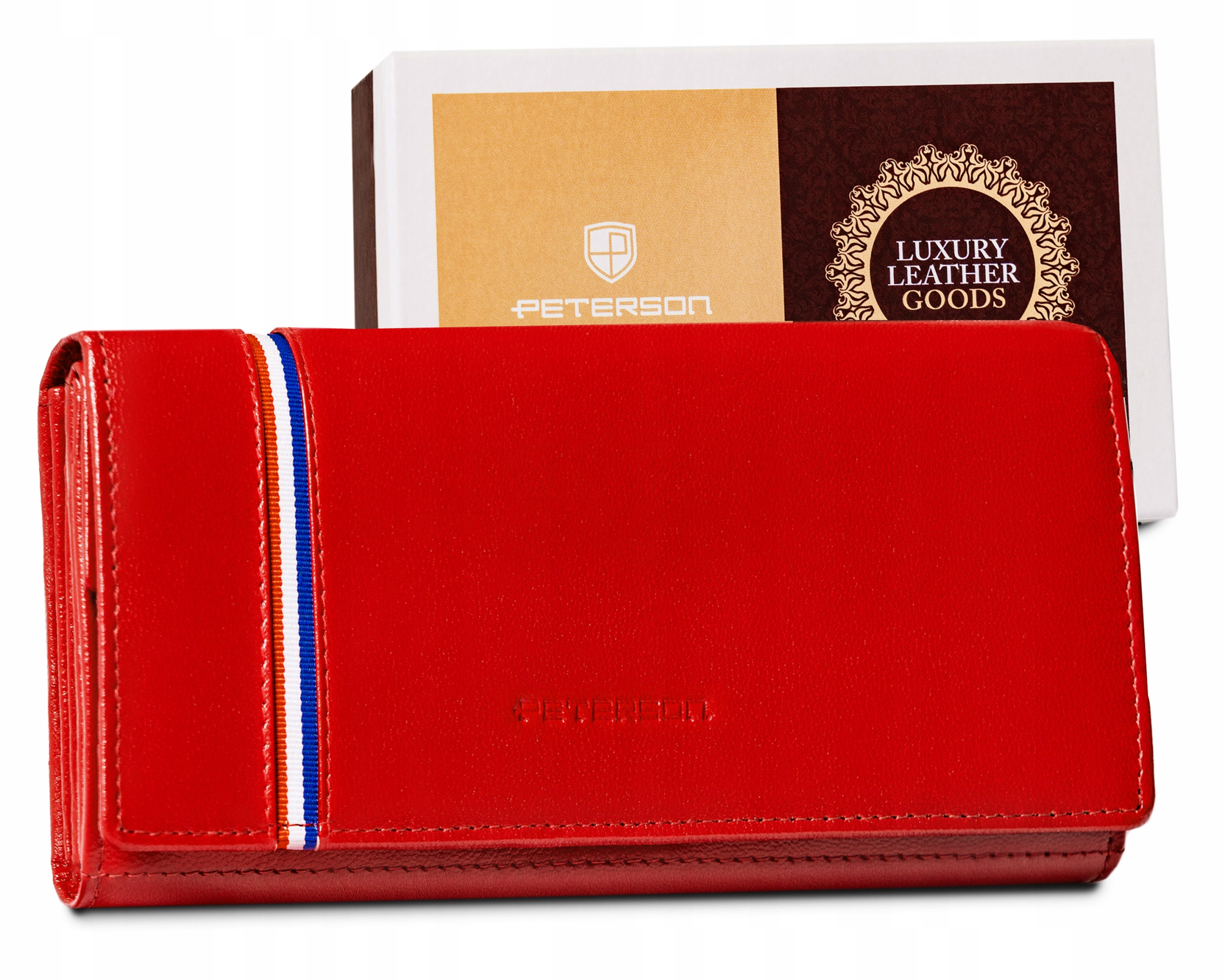 

Peterson portfel damski skórzany duży pojemny Rfid