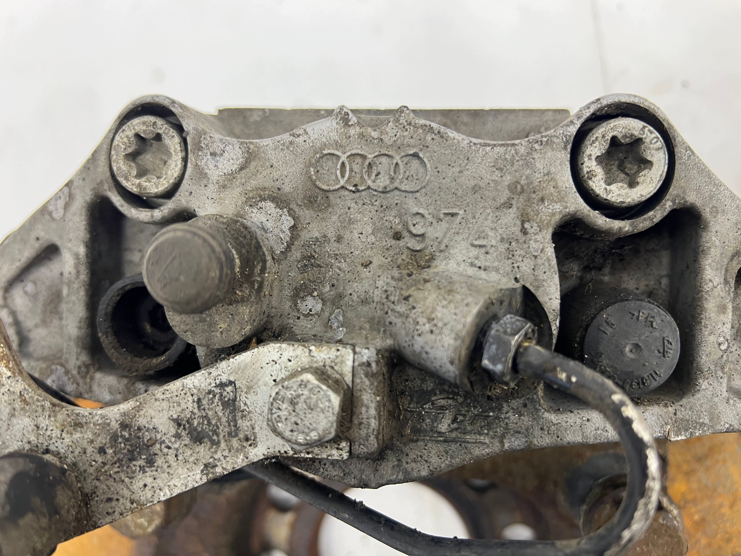 calipers brake left right front KPL AUDI A6 C5 SWAP 320MM