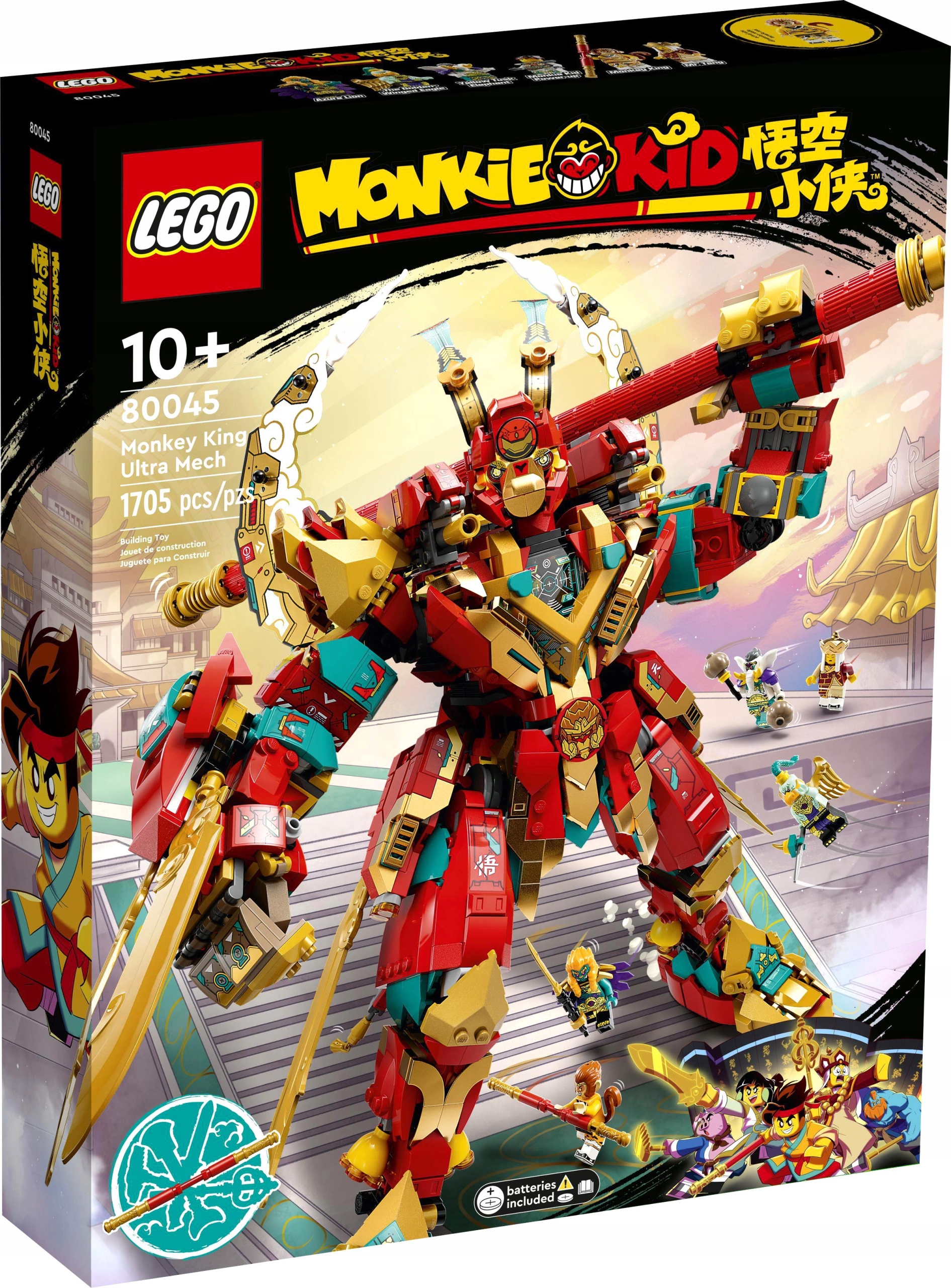 Lego Monkie Kid 80045 Monkey King v Ultramechu