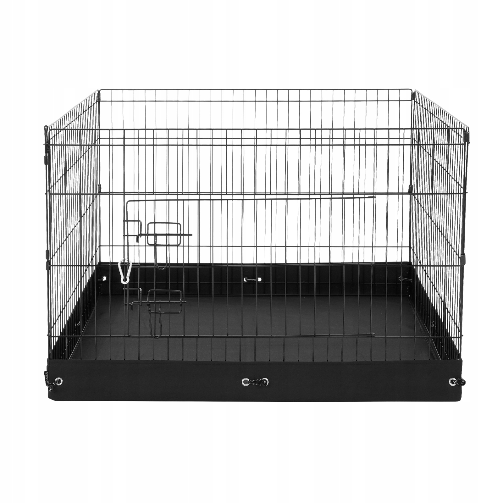 Levně Kotec Pro Psa Vevor 4 Panely 610X910 MM Skládací Kovová S Podložkou 600D