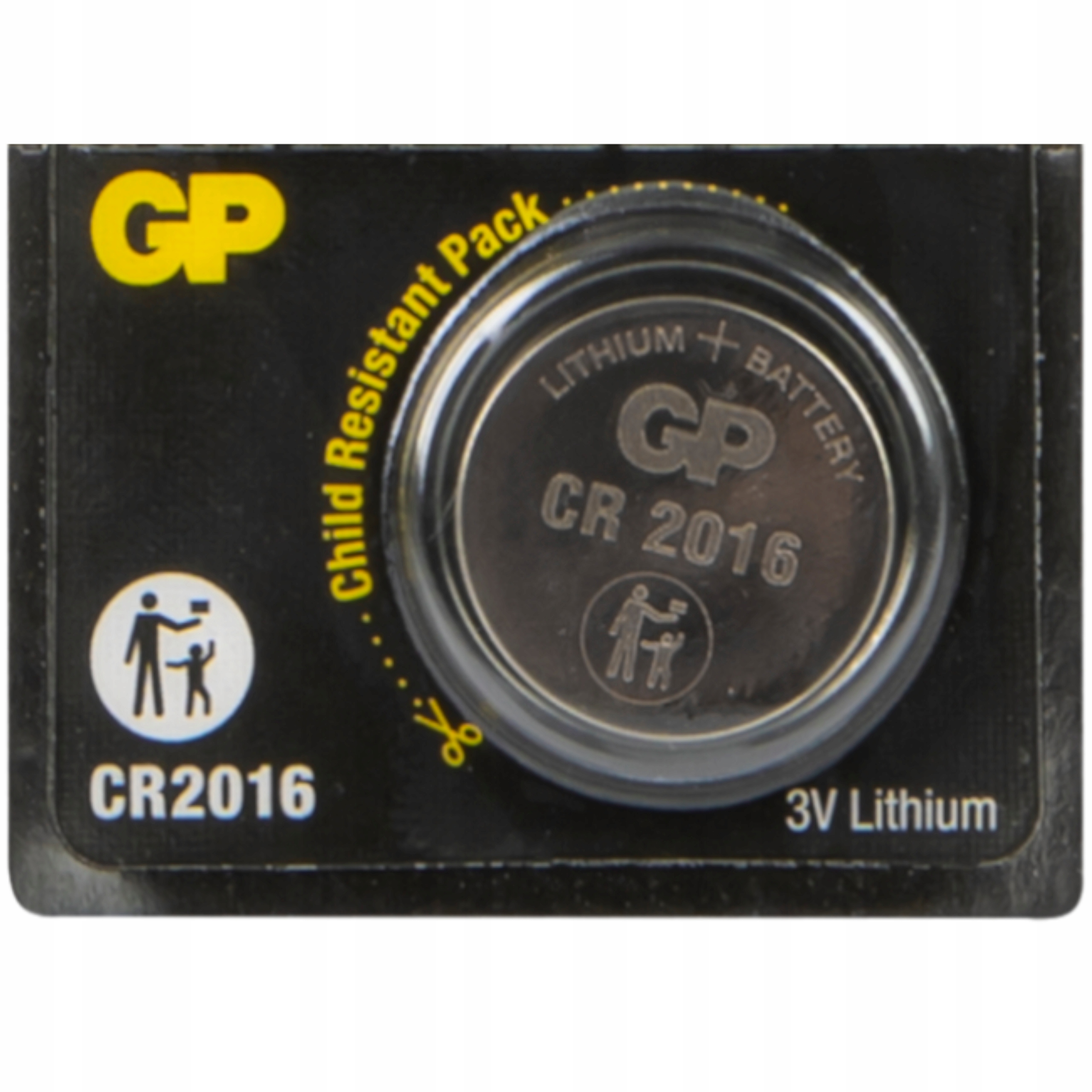 

Bateria guzikowa litowa Gp CR2016 3V 1 szt Blister