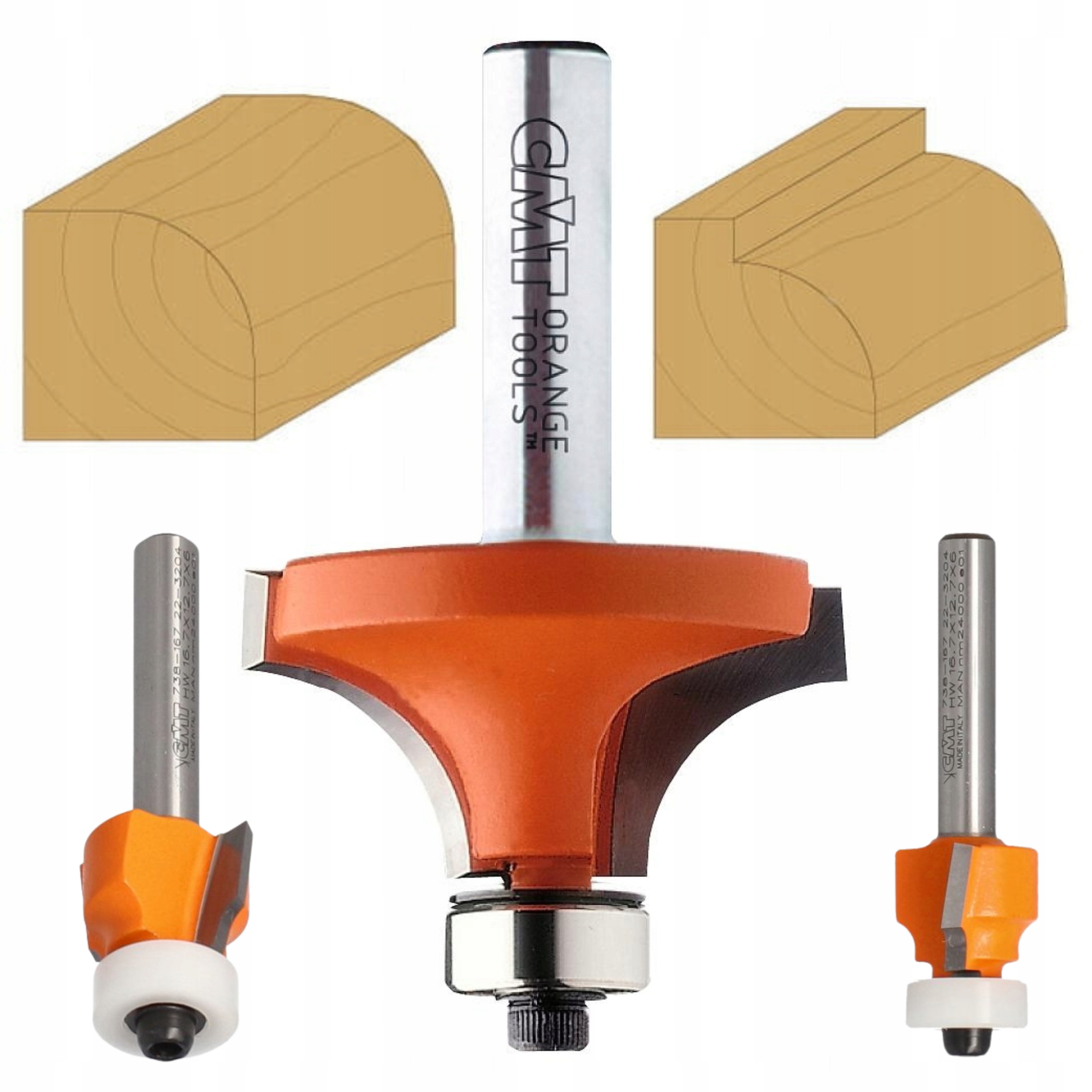 Frez Zaokrąglający R2 D16,7x12,7 S=6 Hw Delrin Do Zaokrągleń Cmt 738.167.11