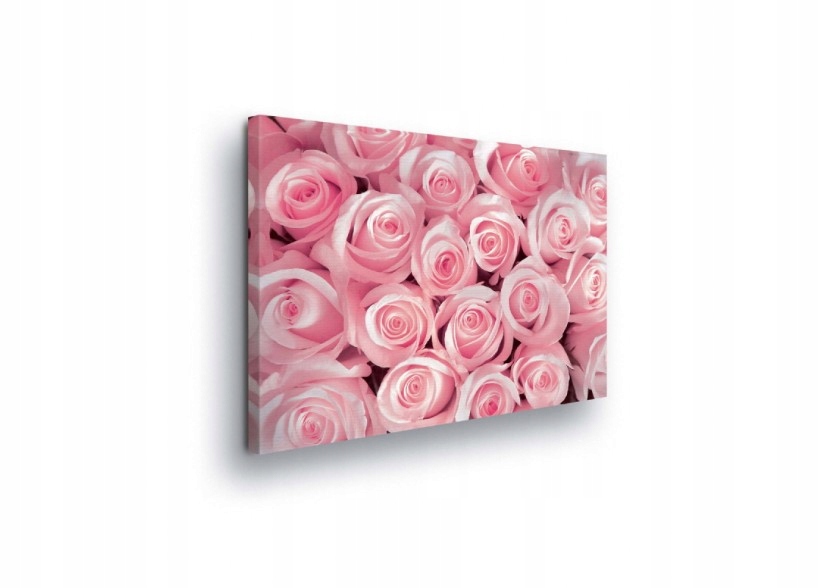 Obraz 100x75 Růže růžové jemnost romantika květiny kytice zahrada umění