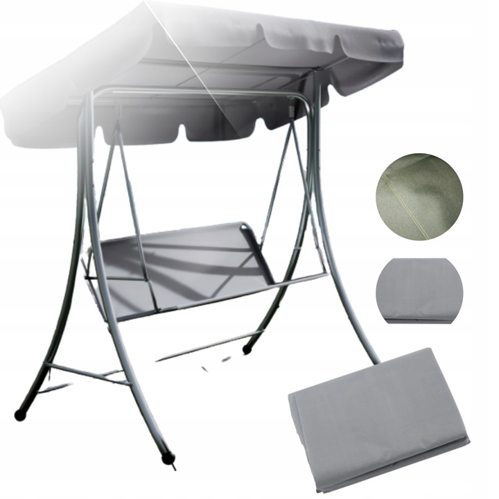 SIEDZISKO DO HUŚTAWKI OGRODOWEJ PODKŁAD 115x95 cm SOLIDNE MOCNE WZMACNIANE Długość siedziska 95 cm