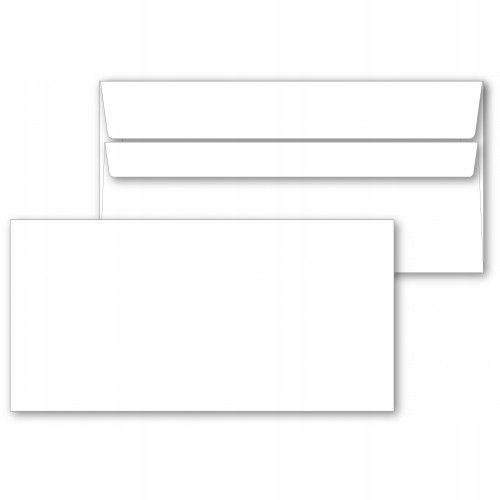 

Koperta DL biała Sk samoklejąca 110x220mm 50szt.