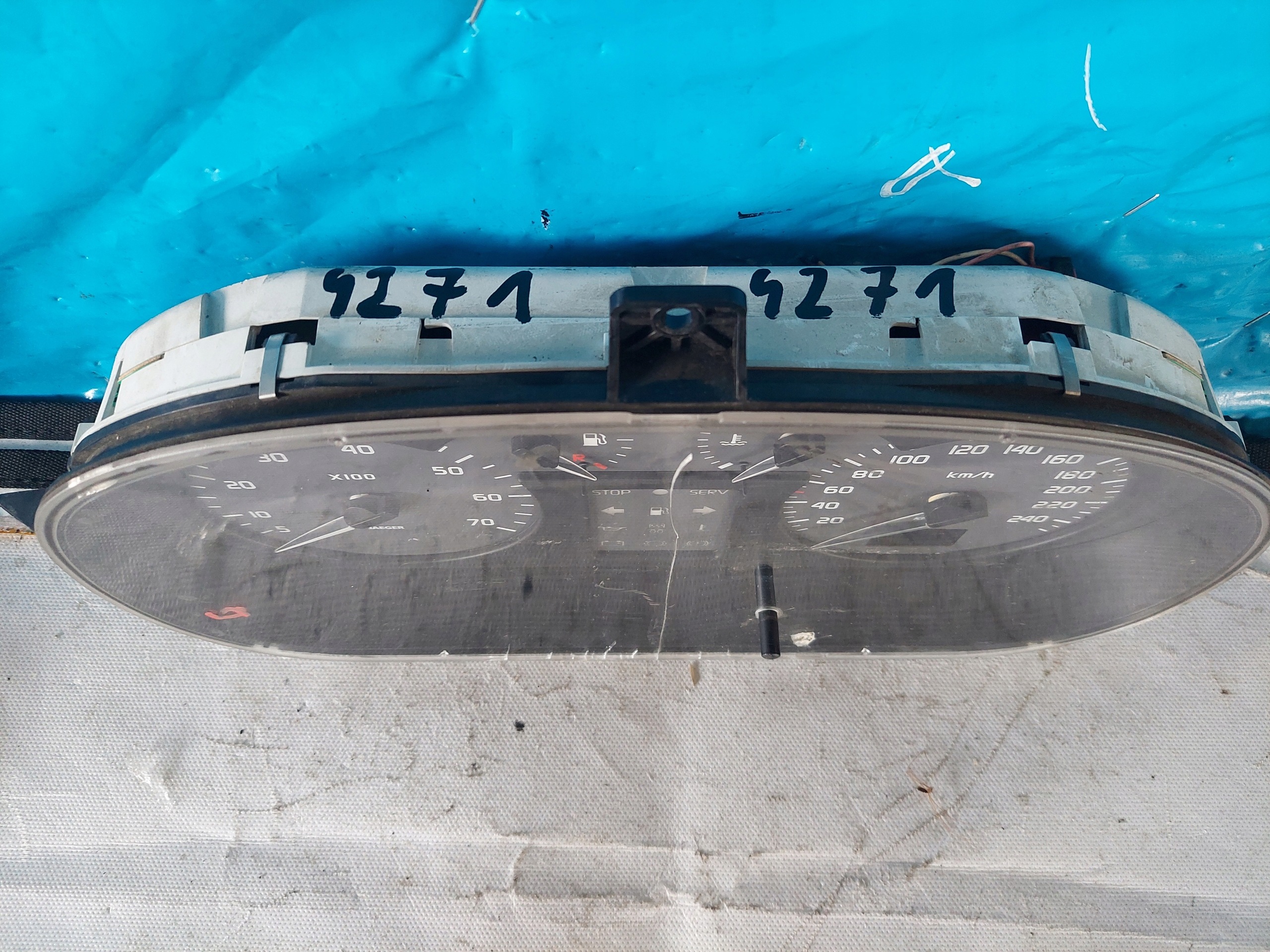dials clock SCENIC and 1.9 DTI 7700427896