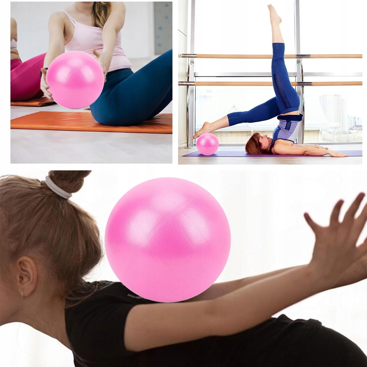 RUAYIA Mała Piłka Pilates Do Jogi Gimnastyki Treningu Ciążowego 20-25cm — miniatura 6