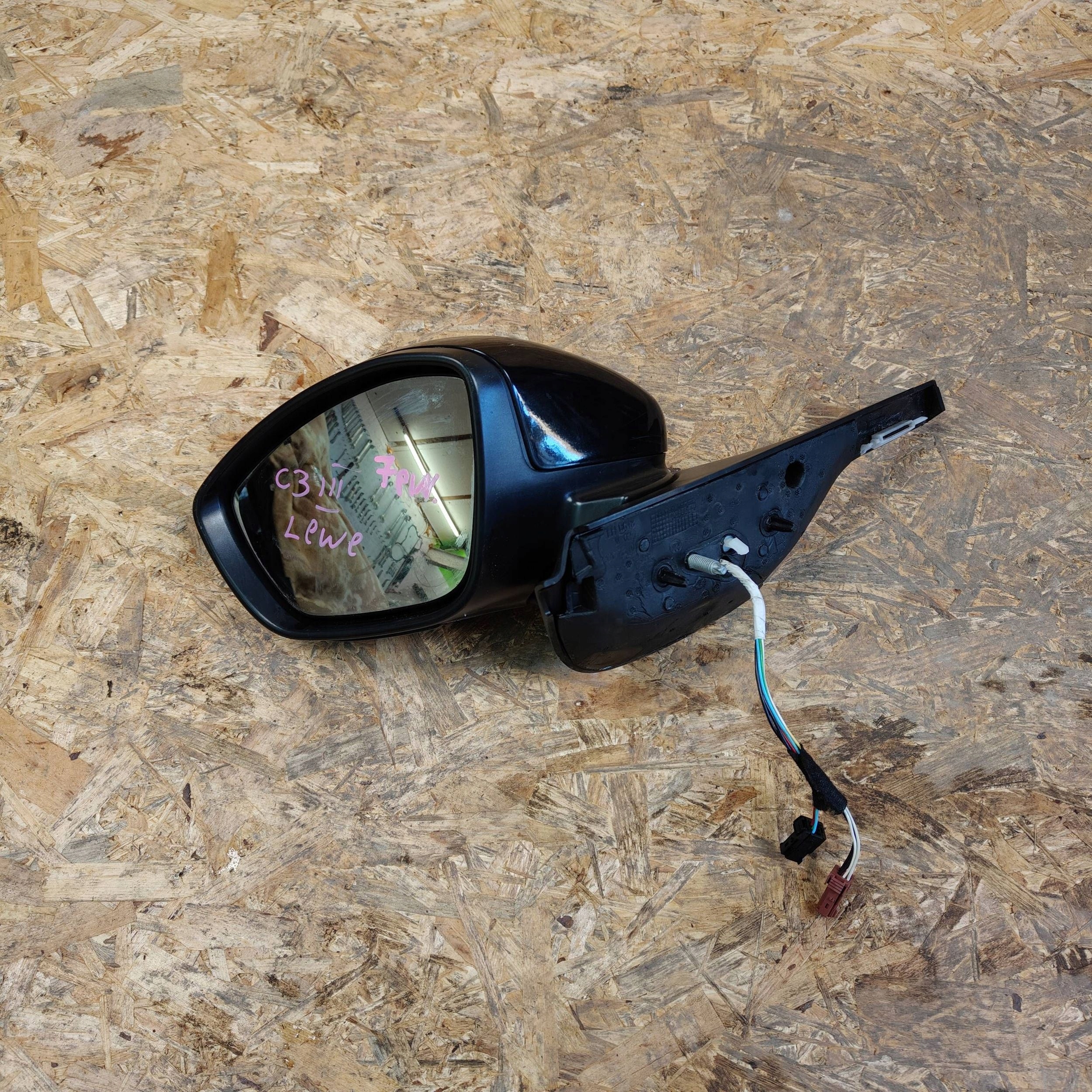 electrics mirror side left side Citroen C3 III 7 pin