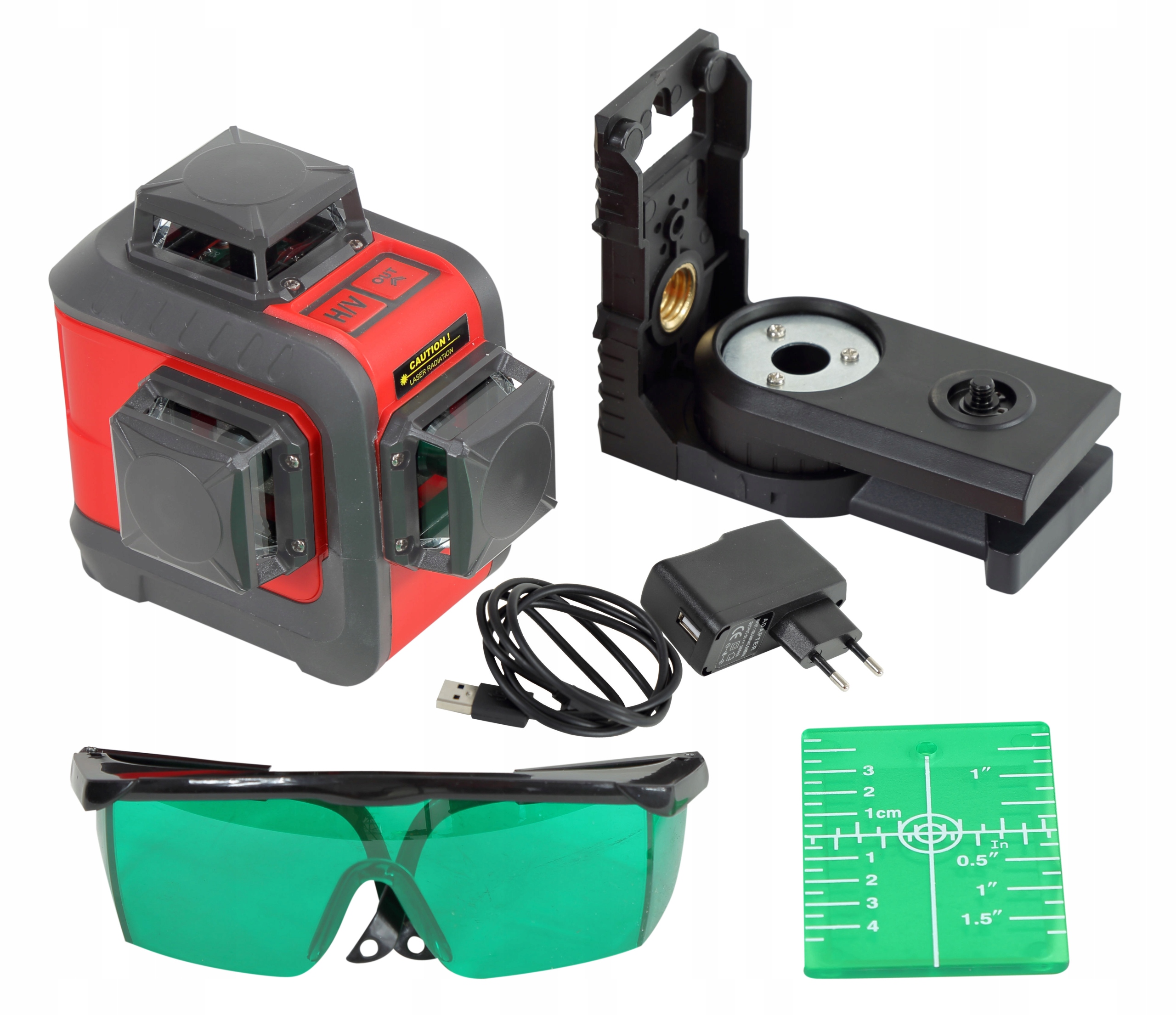 Laser křížový Proline Laser křížový zelený 3D Level 15169