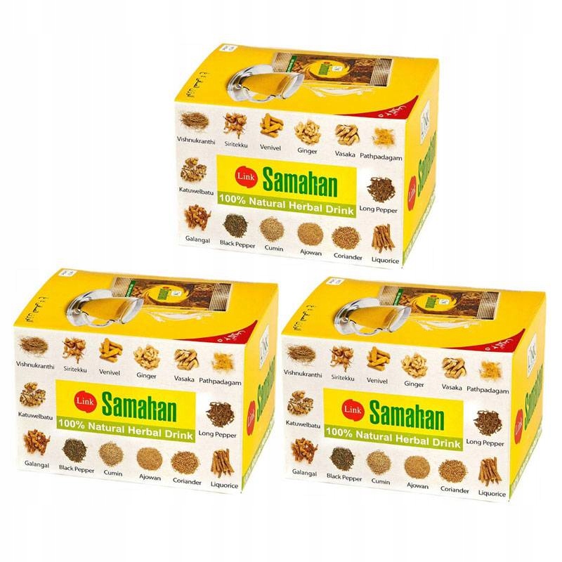 Samahan Ziołowa herbatka na przeziębienie 75 (3x25) saszetek Link Natural