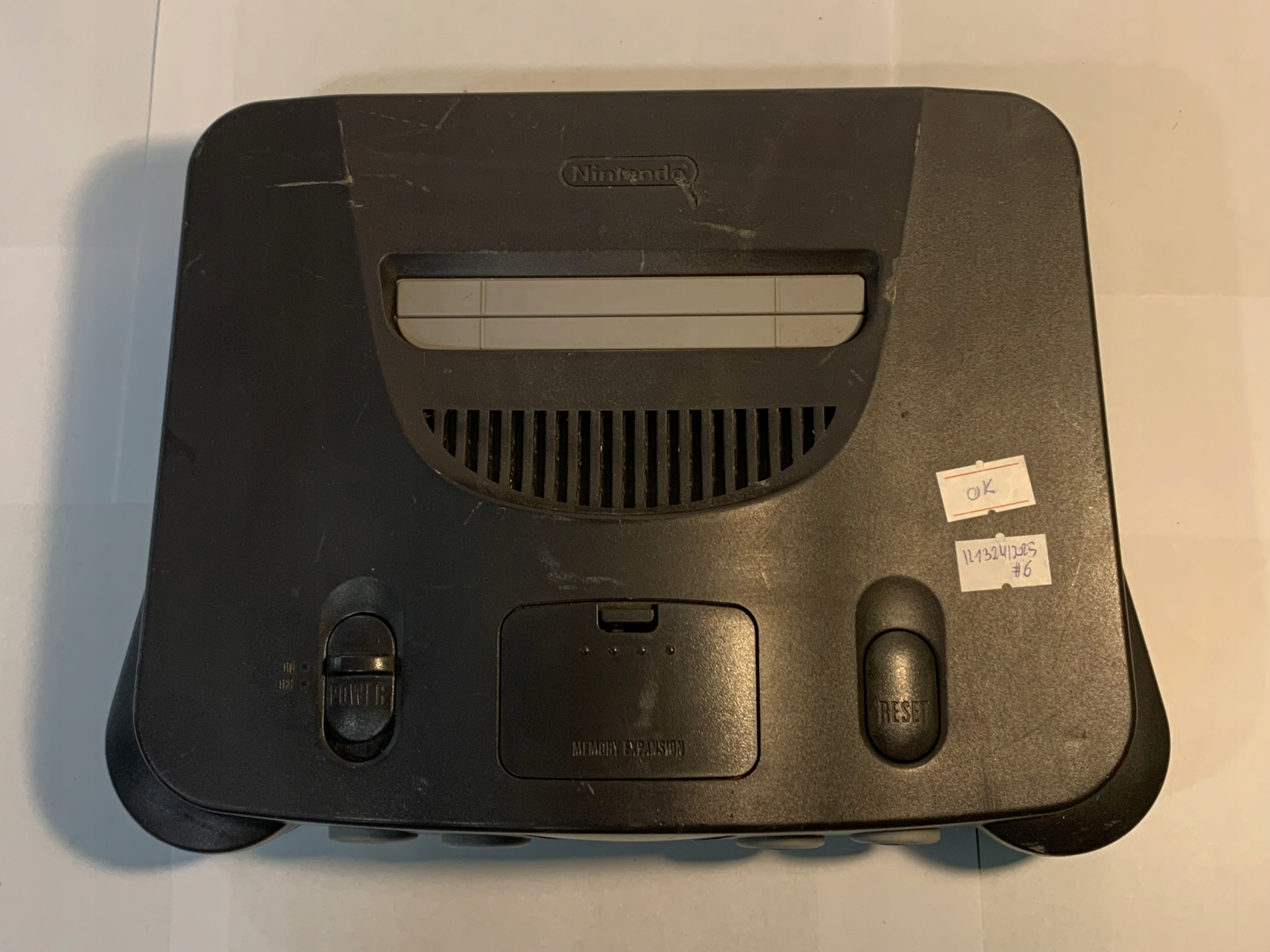 Konsola Nintendo 64 czarna z 1 kontrolerem i grami 3D Hockey, V-RALLY