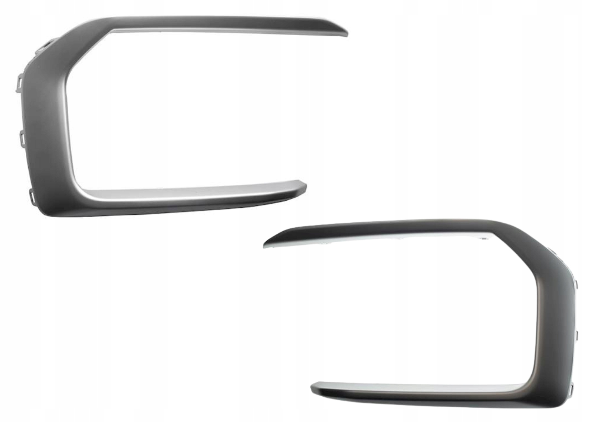 Audi A6 C8 S-line '21 Lišty Rámečku Chrom Atrapy Nárazníku Pravá+levá Sada