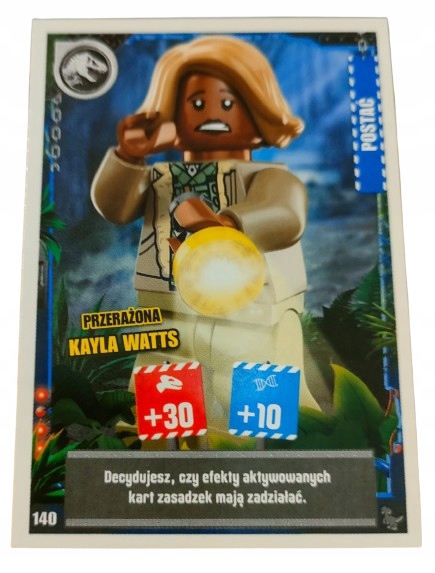 Karta Lego Jurassic World Seria 3 Numer 140