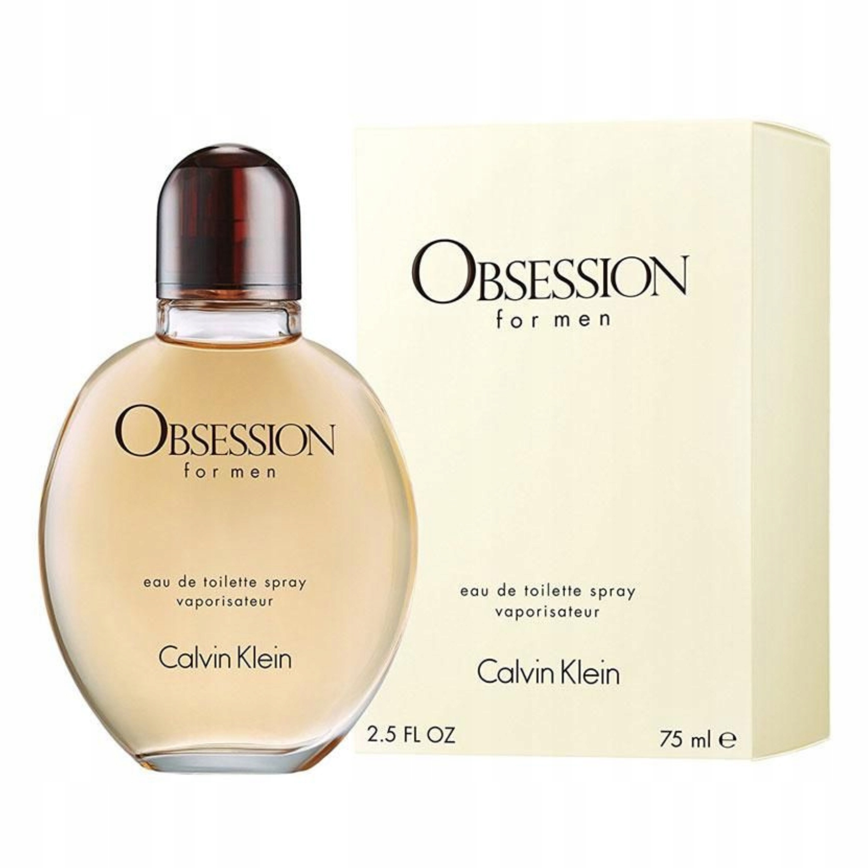 Calvin Klein Obsession For Men toaletní voda 75 ml