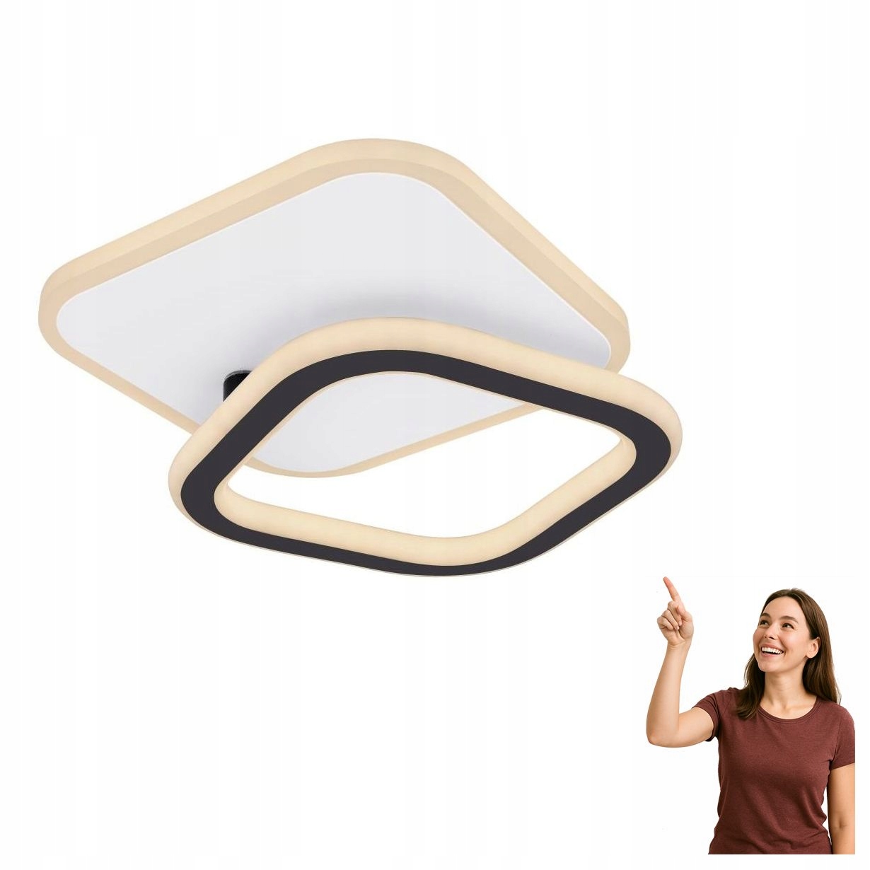 Led Stropné Svietidlo 30W Levana 48018-30 Globo