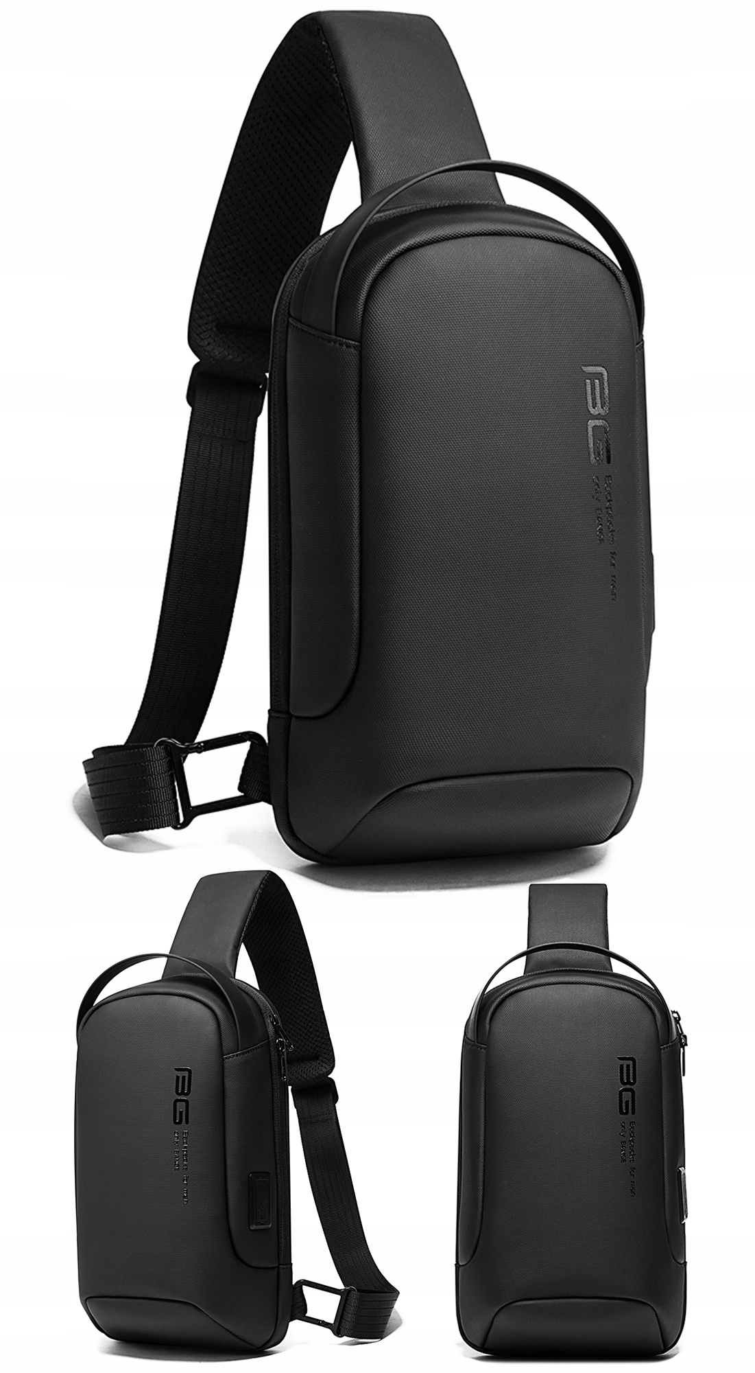bange міський рюкзак на одне плече органайзер USB EAN (GTIN) 1220215412507