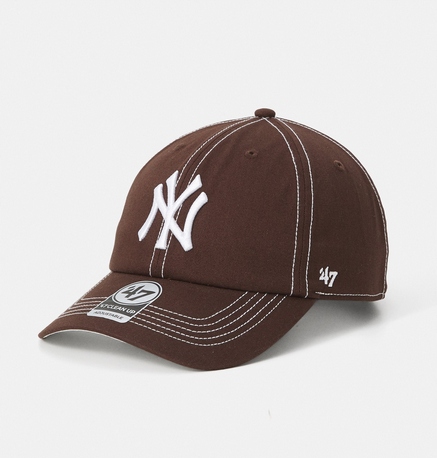Сzapka se stříškou 47 Brand New York Yankees Clean Up hnědá, univerzální velikost