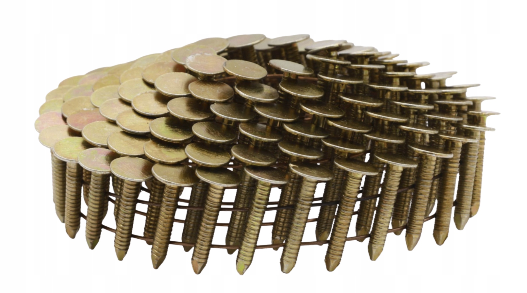 Gwoździe papowe na drucie Papiaki 3,1x22mm Pierścieniowe Ocynk 16° 7200szt.