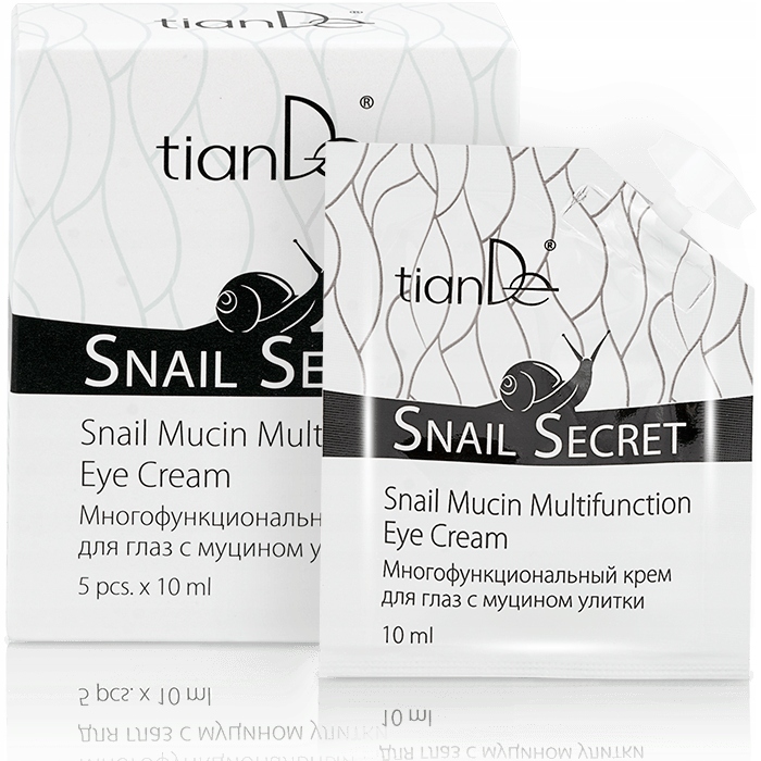 Regenerační Krém Pod Oči S Mucinem Ze Šneka -Snail Secret- tianDe 5 x 10 ml