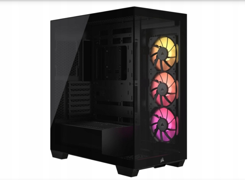 Corsair 3500X Tempered Glass Mid-Tower, Black — 18