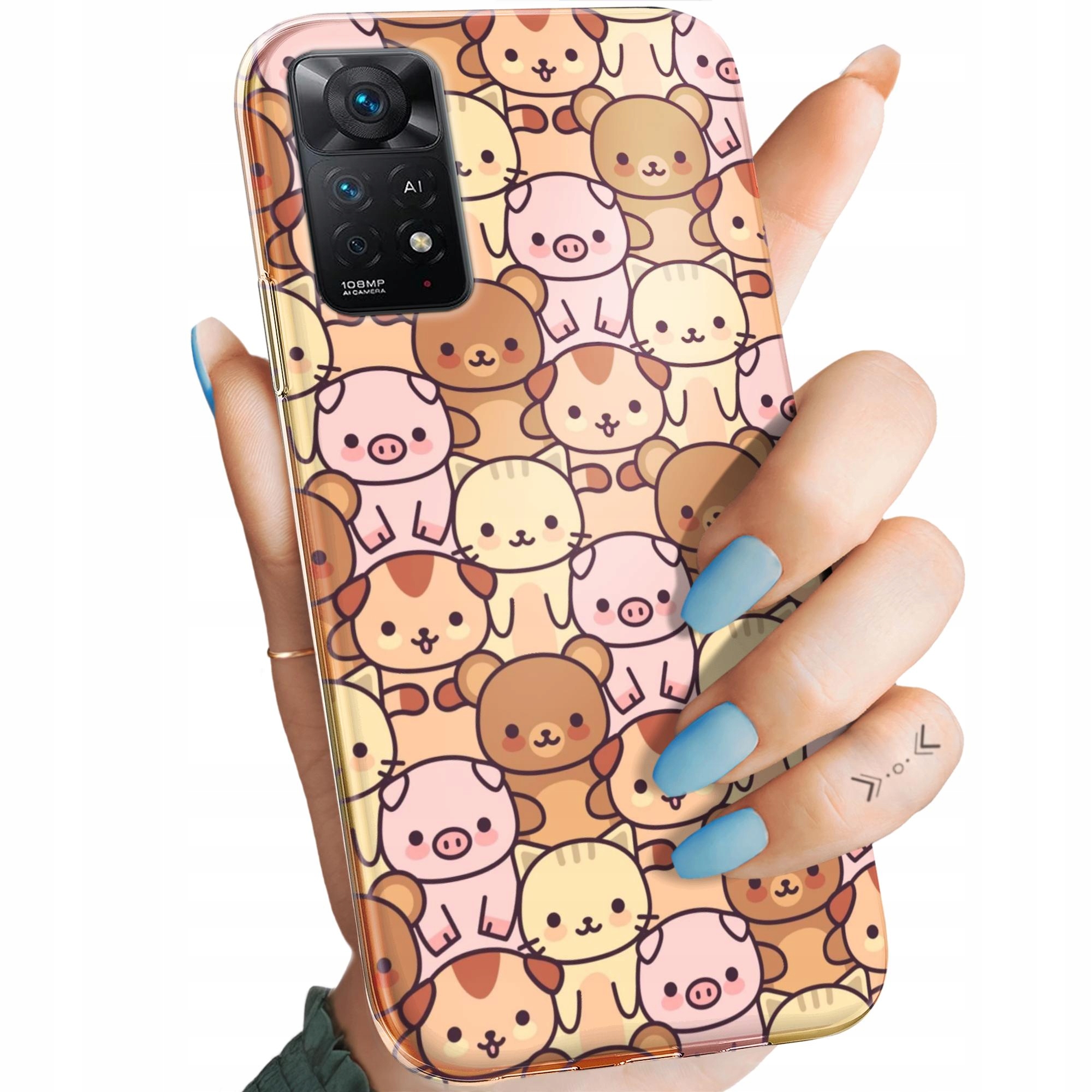 Etui Do Redmi Note 11 Pro 4G (global) 5G (global) 12 Pro 4G Zwierzęta