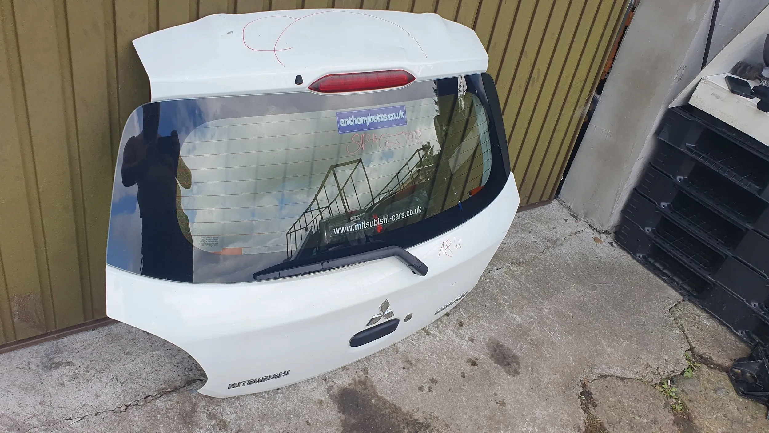 Mitsubishi Space Star Spacestar 13- trunk door boot