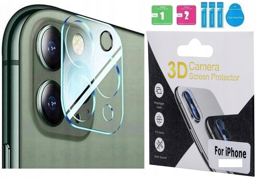

Szkło Hartowane Aparat do iPhone 11 Pro 11 Pro Max