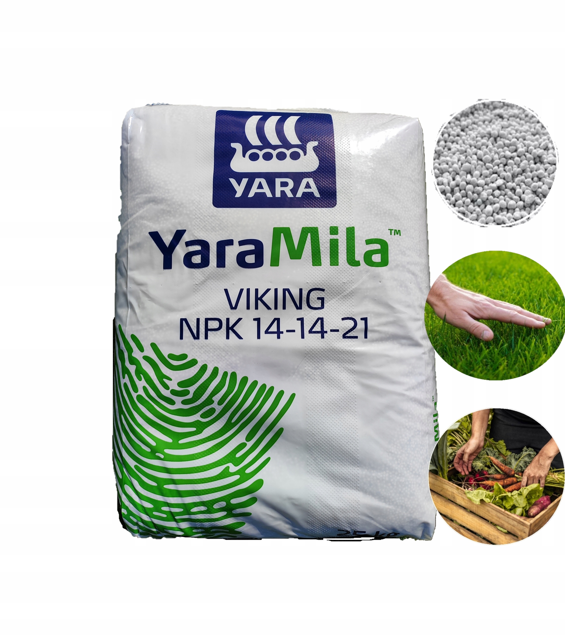 Nawóz Yara Mila Viking 14 -14 -21 granulat 25 kg do Traw