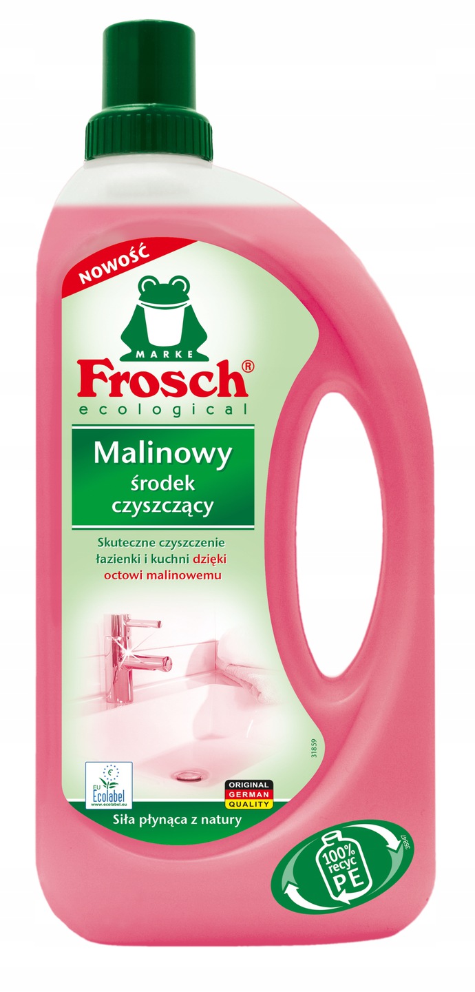 

Frosch Płyn Czyszczący Eko Malinowy Octowy 1l