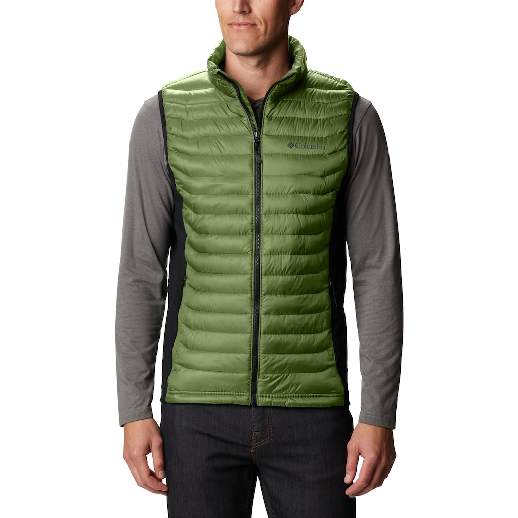 Prošívaná vesta bez rukávů Columbia Powder Pass Canteen/Black S