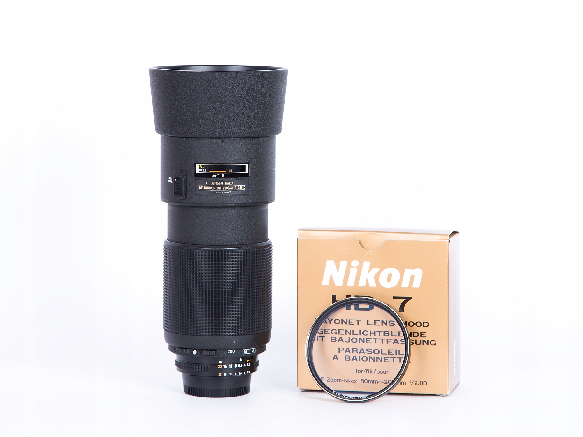 ニコン Nikon AF NIKKOR 80-200mm f/2.8D ※箱付き Nikkor 80-200 - Niska cena na Allegro