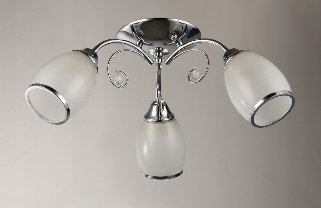 Kinkiet ścienny CHROM OLIVIA 1 NOWA CENA Rodzaj gwintu E27