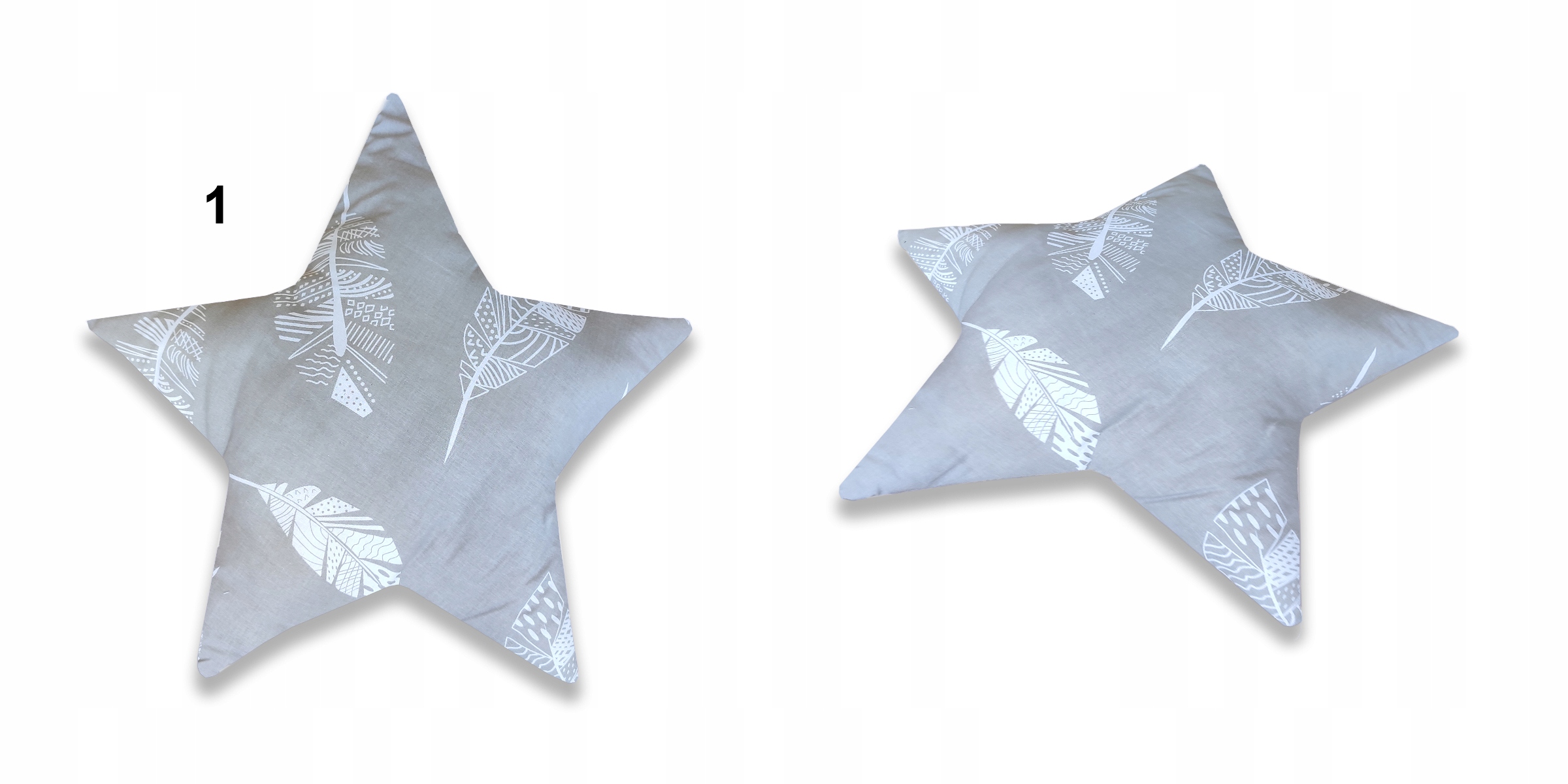 PODUSZKA ANTYALERGICZNA GWIAZDKA bawełna KOLORY Marka inna marka