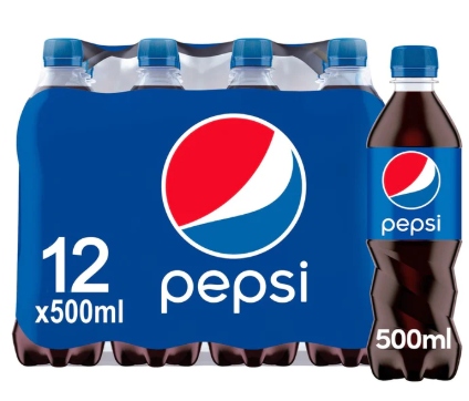 Levně Sycený nápoj Pepsi nápoj 12 x 500 ml svařák