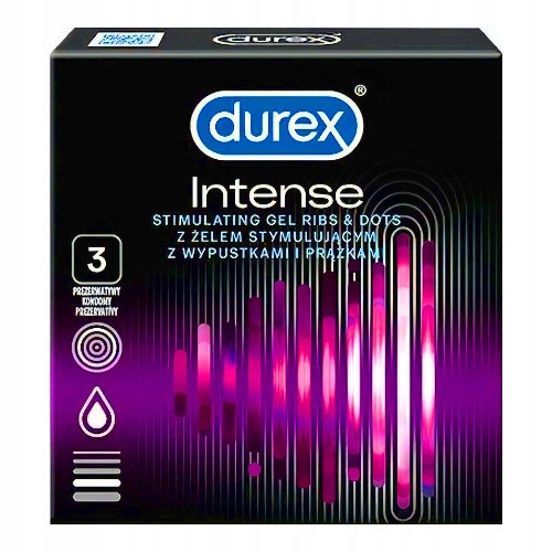 

Prezerwatywy Durex Intense mocny Orgazm dla kobiet