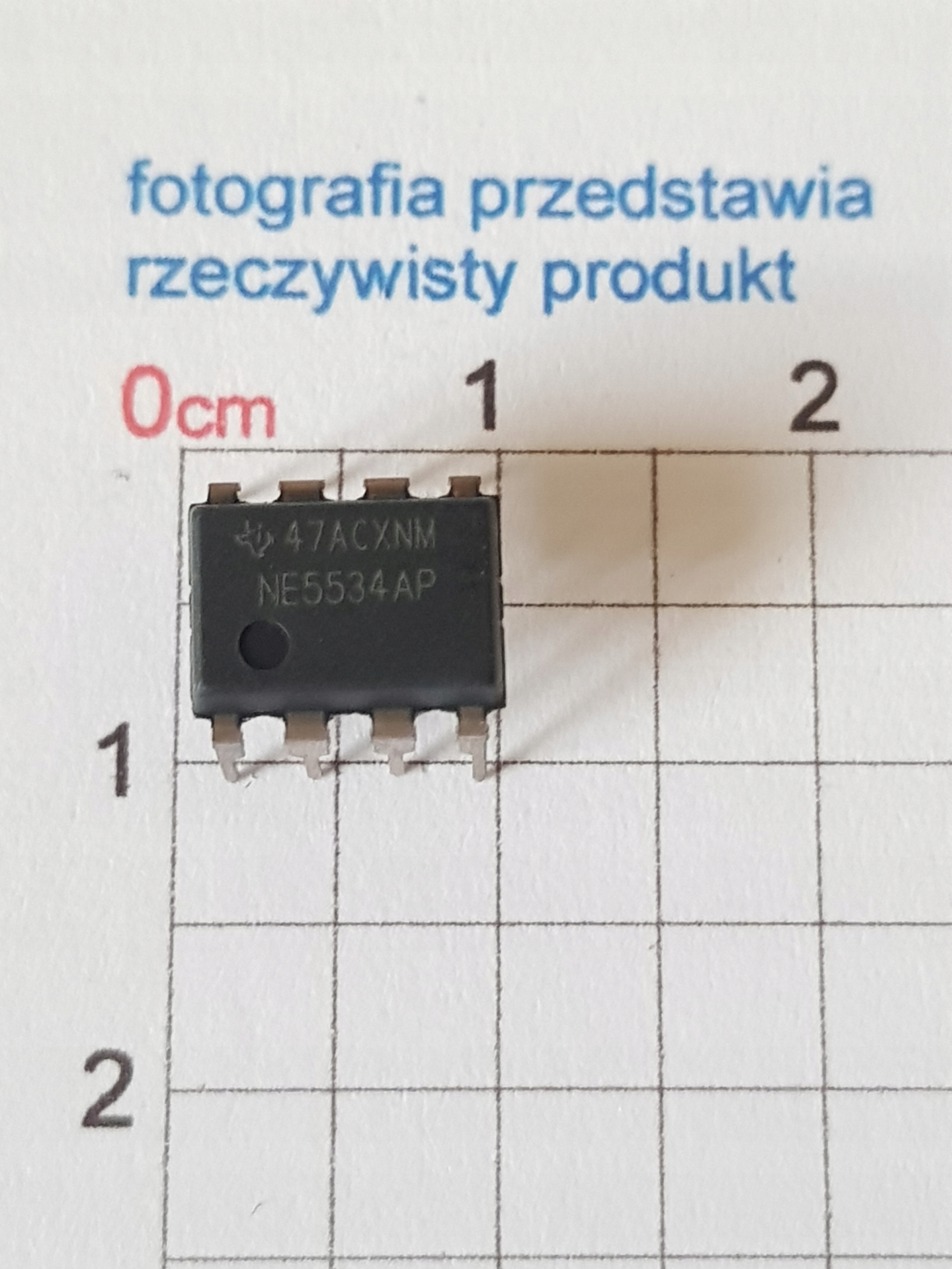 NE5534 Układ Scalony wzmacniacz operacyjny Texas Instruments NE5534AP
