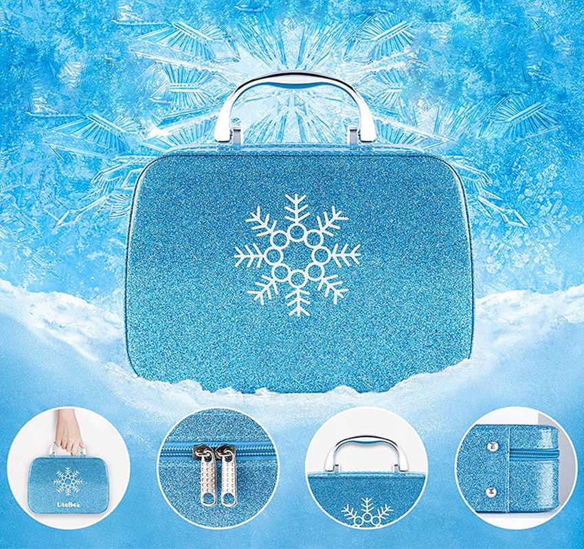 ZESTAW KOSMETYKÓW MakeUP TOREBKA KUFEREK MAKIJAŻ DO PAZNOKCI KUFEREK 27 EL. Płeć dziewczynki